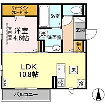 広島県安芸郡坂町坂西2丁目（賃貸アパート1LDK・1階・41.12㎡） その2