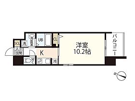 広島県広島市西区観音本町1丁目（賃貸マンション1K・10階・31.38㎡） その2