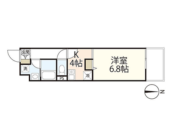 ほくよしビル ｜広島県広島市中区南千田東町(賃貸マンション1K・3階・28.16㎡)の写真 その2