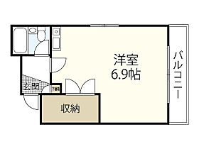 広島県広島市中区舟入中町（賃貸マンション1R・2階・17.88㎡） その2