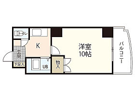 カルティエ城北通り  ｜ 広島県広島市中区東白島町（賃貸マンション1K・3階・23.00㎡） その2