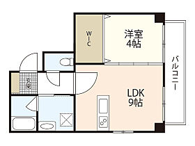 青柳屋ビル  ｜ 広島県広島市中区幟町（賃貸マンション1LDK・5階・36.38㎡） その2