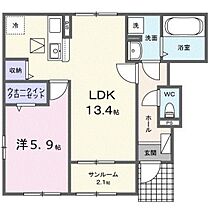 広島県広島市安芸区中野東6丁目（賃貸アパート1LDK・1階・50.87㎡） その1