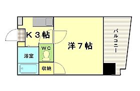 パーク朝日 603 ｜ 広島県広島市中区羽衣町（賃貸マンション1K・6階・21.00㎡） その2