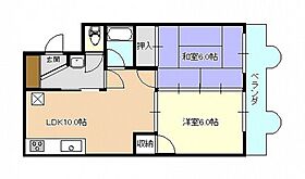 広島県広島市東区牛田新町4丁目（賃貸マンション2LDK・2階・46.50㎡） その2