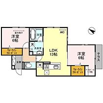 広島県広島市安佐南区大町東2丁目（賃貸アパート2LDK・3階・63.95㎡） その2