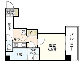 広島県広島市西区中広町3丁目（賃貸マンション1K・4階・26.40㎡） その2