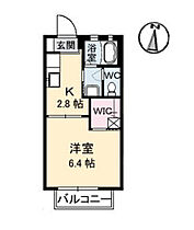 広島県広島市佐伯区五月が丘5丁目（賃貸アパート1K・2階・24.71㎡） その2