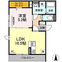 広島県広島市安芸区中野東1丁目（賃貸アパート1LDK・2階・40.90㎡） その2