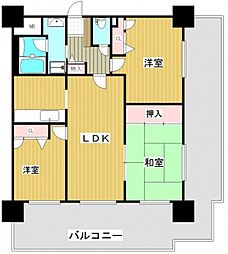 アーバンライフ大町 3LDKの間取図画像