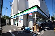 コンビニ「ファミリーマート安芸鶴江店まで416ｍ」