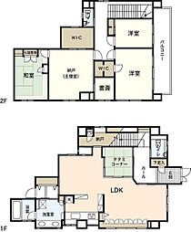 ぽぽろ比治山 4LDKの間取図画像