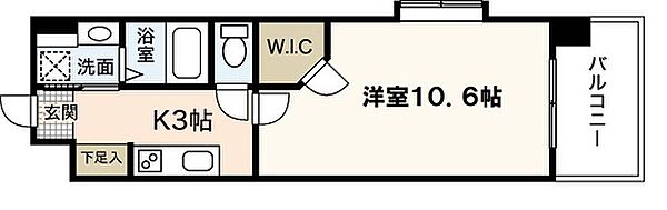 広島県広島市西区横川新町(賃貸マンション1K・13階・31.39㎡)の写真 その2