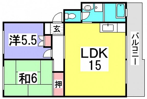 画像2:間取