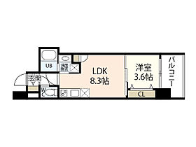 Ｓ－ＲＥＳＩＤＥＮＣＥ新白島駅前  ｜ 広島県広島市中区西白島町（賃貸マンション1LDK・12階・29.63㎡） その2