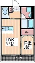 BONDBLD．II  ｜ 広島県広島市西区庚午北2丁目（賃貸マンション1LDK・2階・28.50㎡） その2