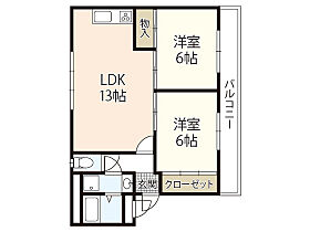 ロイヤルヨシヤマ  ｜ 広島県広島市西区庚午南2丁目（賃貸マンション2LDK・2階・61.00㎡） その2