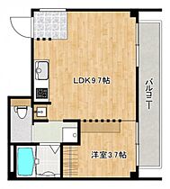 バール千田町ビル  ｜ 広島県広島市中区千田町2丁目（賃貸マンション1LDK・5階・34.73㎡） その2