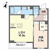 エステラ己斐  ｜ 広島県広島市西区己斐中1丁目（賃貸マンション1LDK・2階・41.18㎡） その2