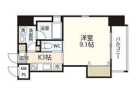 Fancy大手町  ｜ 広島県広島市中区大手町5丁目（賃貸マンション1K・9階・29.11㎡） その1