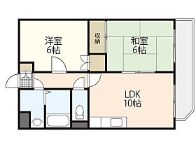 洋光マンション  ｜ 広島県広島市南区向洋本町（賃貸マンション2LDK・3階・44.00㎡） その2