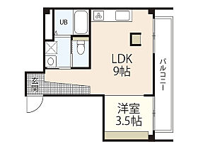 バール千田町ビル  ｜ 広島県広島市中区千田町2丁目（賃貸マンション1LDK・2階・35.08㎡） その2