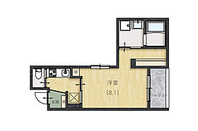 La vie大町東  ｜ 広島県広島市安佐南区大町東1丁目（賃貸アパート1K・1階・28.88㎡） その2