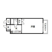 ヴェルコート上幟  ｜ 広島県広島市中区上幟町（賃貸マンション1K・4階・19.72㎡） その2