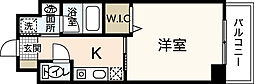 間取図画像 1K