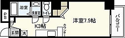 グレース本川 ワンルームの間取図画像
