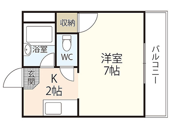 アスティーニ海田南 ｜広島県安芸郡海田町南本町(賃貸マンション1K・3階・19.44㎡)の写真 その2