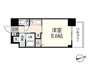 CASSIA河原町平和大通  ｜ 広島県広島市中区河原町（賃貸マンション1K・9階・27.52㎡） その2