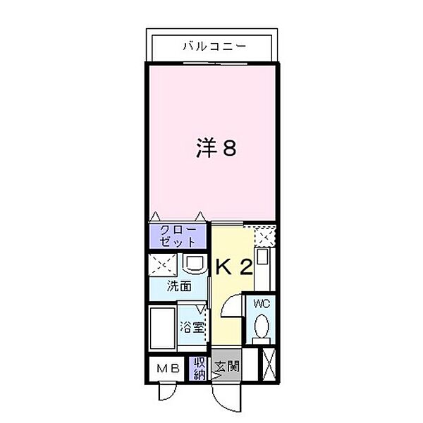 カーサ船越南 ｜広島県広島市安芸区船越南2丁目(賃貸マンション1K・3階・28.00㎡)の写真 その2