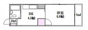 サンシャイン河原町  ｜ 広島県広島市中区河原町（賃貸マンション1DK・2階・19.36㎡） その2