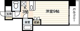 ルナパール大宮  ｜ 広島県広島市西区大宮1丁目（賃貸マンション1R・5階・25.02㎡） その2