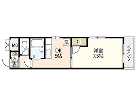 第3木本ビル  ｜ 広島県広島市西区庚午中2丁目（賃貸マンション1DK・5階・30.01㎡） その2