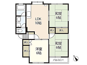 和弘ビル  ｜ 広島県広島市安芸区船越1丁目（賃貸マンション3LDK・2階・61.80㎡） その2