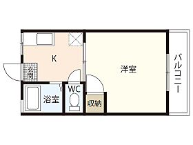 ハイムMITANI  ｜ 広島県広島市東区戸坂桜上町（賃貸アパート1K・1階・23.87㎡） その2