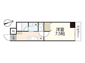 Pablo観音本町I  ｜ 広島県広島市西区観音本町1丁目（賃貸マンション1K・8階・26.13㎡） その2