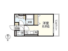 広島県広島市南区西霞町（賃貸アパート1R・3階・24.84㎡） その2