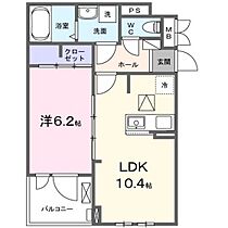 Ｗｅｓｔ　Ｒｉｖｅｒ　II  ｜ 広島県広島市西区小河内町1丁目（賃貸アパート1LDK・1階・40.14㎡） その2