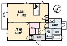 ラルーチェM  ｜ 広島県安芸郡海田町南堀川町（賃貸アパート1LDK・2階・49.45㎡） その2