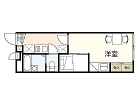 レオパレス恵夢伍番館  ｜ 広島県広島市西区井口2丁目（賃貸アパート1K・1階・22.35㎡） その2