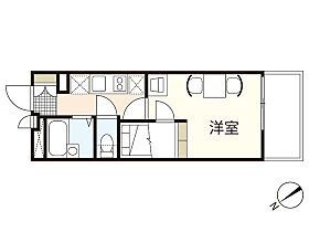 レオパレスCancer  ｜ 広島県安芸郡海田町蟹原1丁目（賃貸マンション1K・2階・19.87㎡） その2