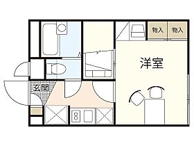 レオパレス牛田南  ｜ 広島県広島市東区牛田南2丁目（賃貸アパート1K・2階・19.87㎡） その2