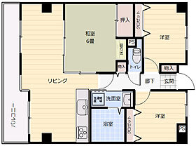 EFT-牛田東  ｜ 広島県広島市東区牛田東2丁目（賃貸マンション3LDK・1階・75.40㎡） その2