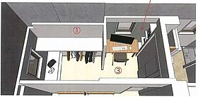 リッチコートＫ  ｜ 広島県広島市南区南蟹屋1丁目（賃貸マンション1LDK・3階・53.85㎡） その6