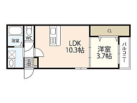 アドバンス南観音  ｜ 広島県広島市西区南観音3丁目（賃貸アパート1LDK・3階・35.21㎡） その2