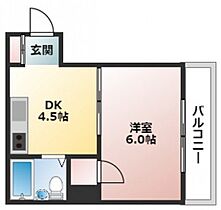 免出ビル  ｜ 広島県広島市西区庚午北4丁目（賃貸マンション1DK・3階・23.00㎡） その2