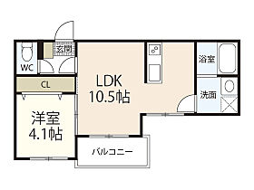 アドバンス矢野西B棟  ｜ 広島県広島市安芸区矢野西4丁目（賃貸アパート1LDK・3階・35.17㎡） その2